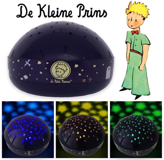 Sterrenprojector nachtlampje met rustgevende kleuren en timer