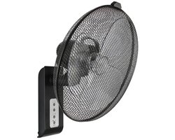 Casafan Greyhound WV 45 FB AZ wandventilator zwart 45 cm