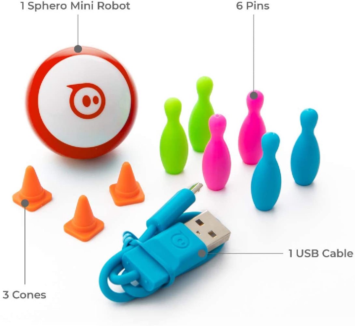 Sphero Mini - Robot Educatief - Speelgoed - App - Rood — afbeelding 5