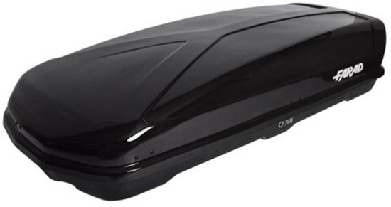 Farad Koral N19 - Dakkoffer - 400 liter inhoud - Hoogglans Zwart