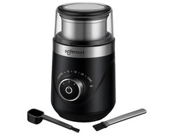 Safecourt Kitchen Elektrische Koffiemolen pro - Hoogwaardige Elektrische Koffiemolen - Zwart Safecourt Kitchen Elektrische Koffiemolen pro - Hoogwaardige Elektrische Koffiemolen - Zwart