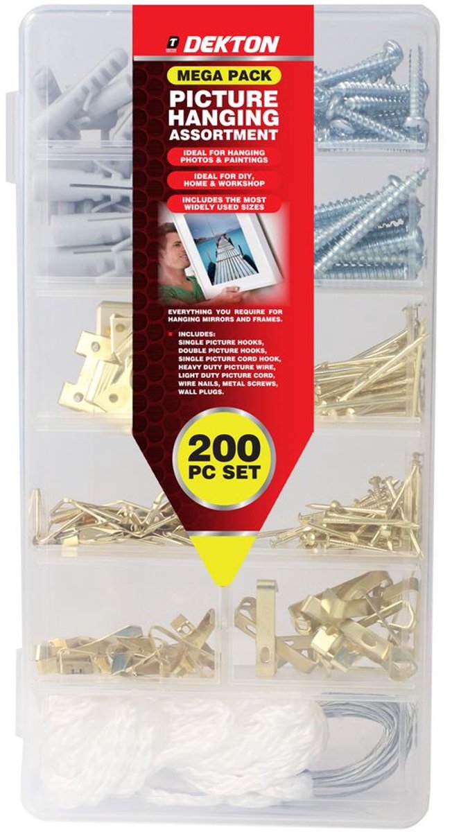 Schilderij ophang Assortiment 200x