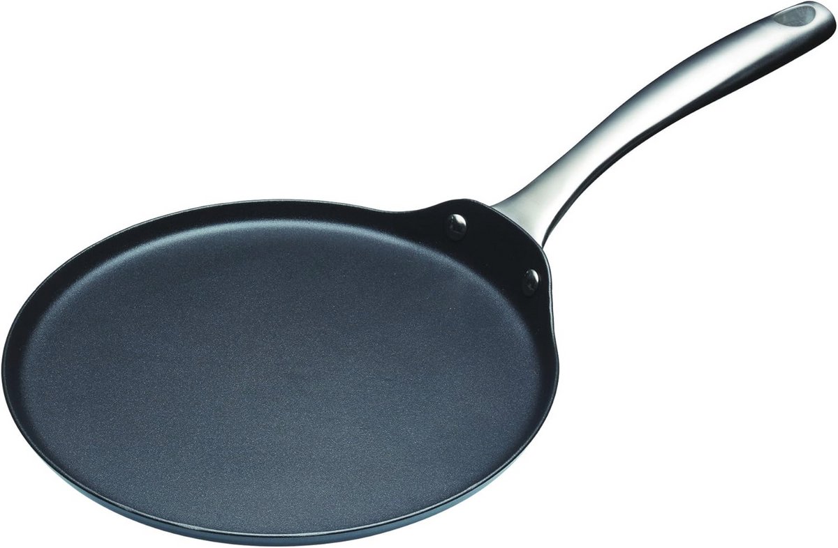 Crêpepan 24 cm - Voor Perfecte Pannenkoeken en Crêpes, Vaatwasmachinebestendig en Geschikt voor Inductie