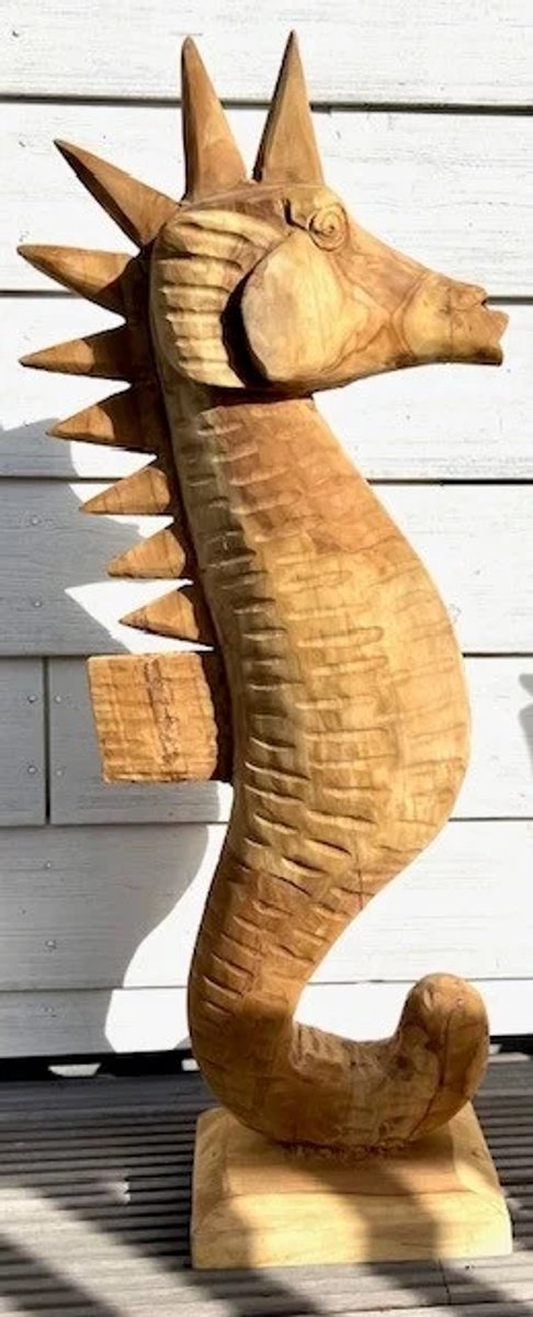 Houten zeepaard Candis L