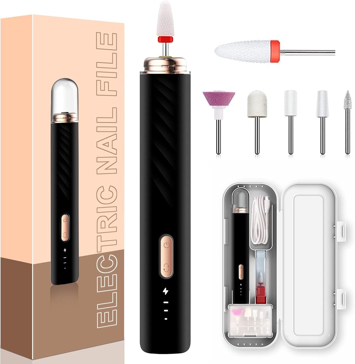 Goedkoopste Elektrische nagelboormachine - Professioneel manicure gereedschap - Oplaadbaar