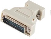 Seriële RS232 adapter 9-pins SUB-D (v) - 25-pins SUB-D (m)