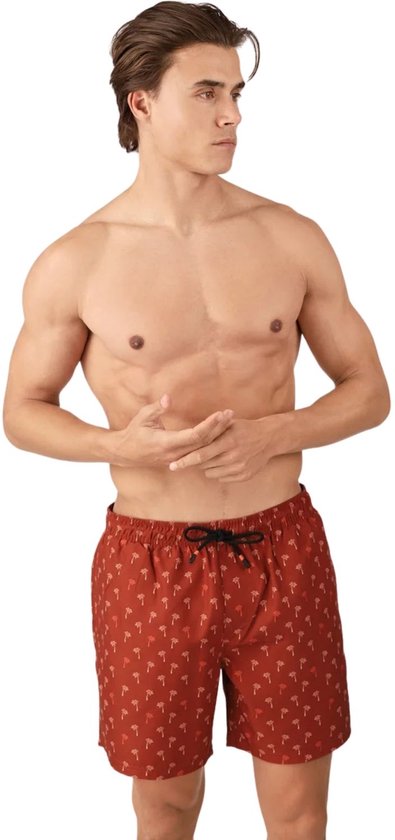 Brunotti Cester - Mini short de bain homme rouge, taille 2XL