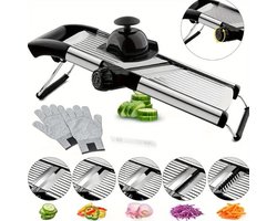Dutchers® Verstelbare Mandoline Snijder – RVS Groentesnijder