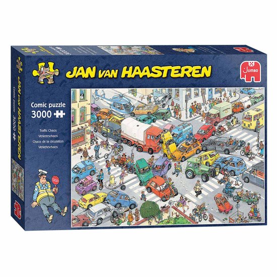 Jan van Haasteren – Verkeerschaos – 3000 stukjes