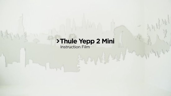 Thule Yepp 2 mini - fietsstoeltje - voorzitje - Alaska