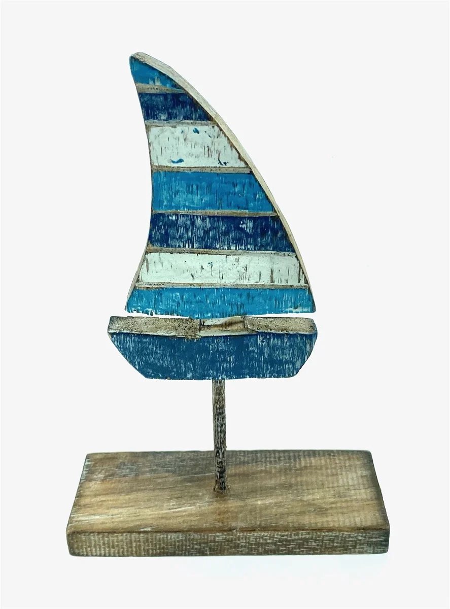 Ornament Aedan boot blauw/wit