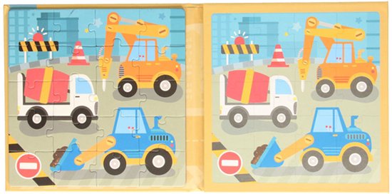 Magnetisch Puzzelboek Constructie