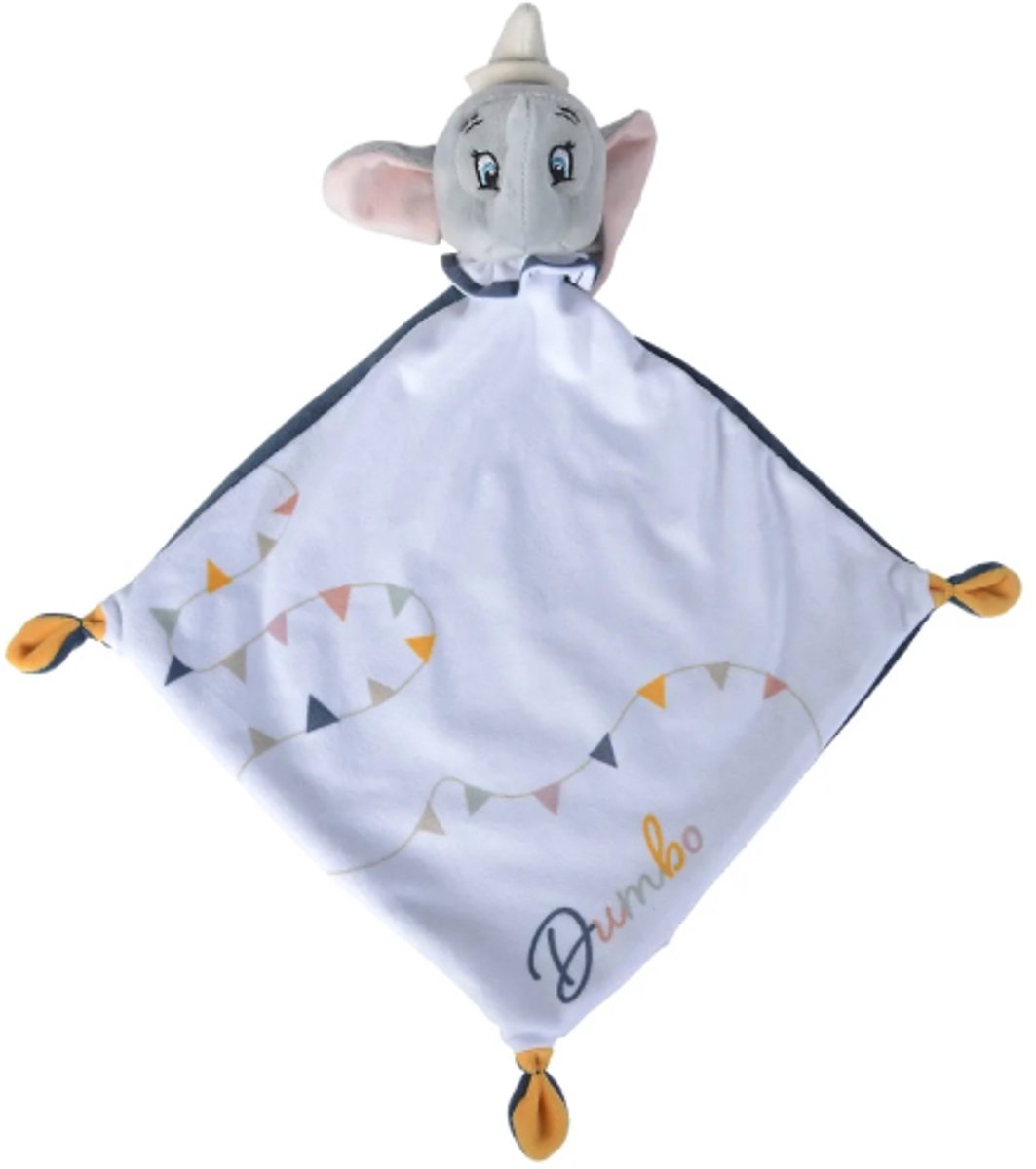 Dumbo - Disney Knuffeldoekje Pluche Knuffel 40 cm - Knuffeldoek voor baby - Zacht lief Dombo Olifant knuffeldoek - Kraam cadeau - Kraamvisite - Geboorte Kado Zacht