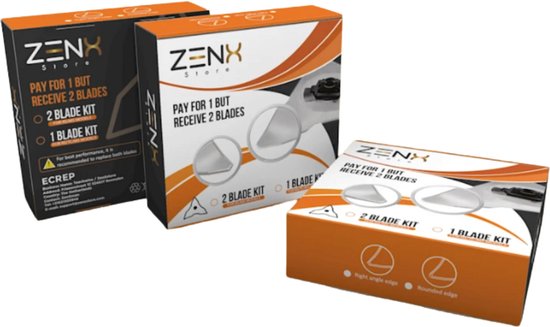 Robomow - 2 X reservemessen- DUO PACK voor beste resultaat- geschikt voor de Robomow modellen RC, RS, MC , MS, TC, TS en City MC bij ZENXSTORE van Robomow — afbeelding 3