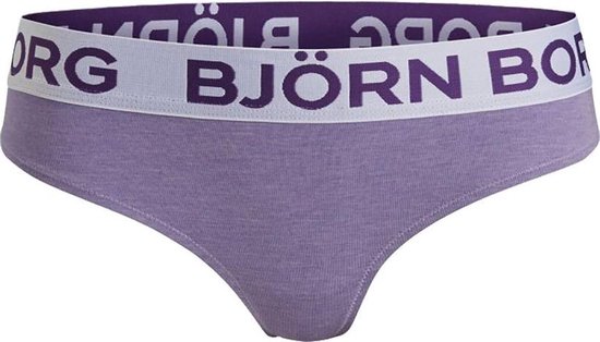 Bjorn Borg Sportonderbroek - 1p STRING SEASONAL SOLIDS - roze - vrouwen - 36 | bol.com