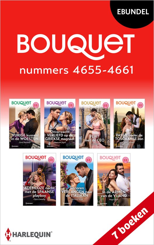 Bouquet e-bundel nummers 4655 - 4661