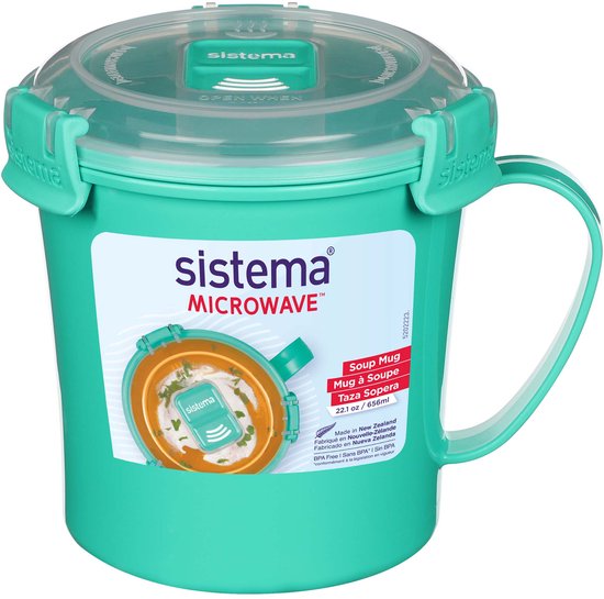 Sistema - Mug à soupe Microwave Color moyen - 656ml