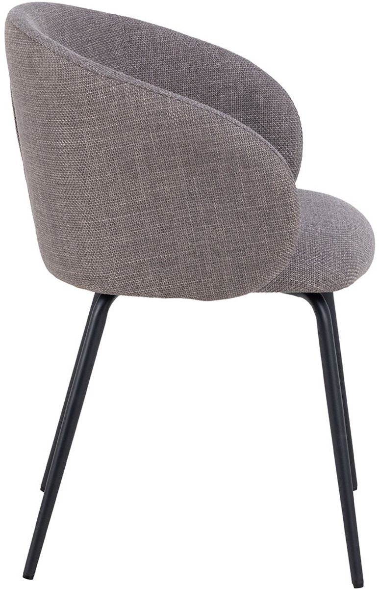 Armstoel Skive Lichtgrijs - Giga Living