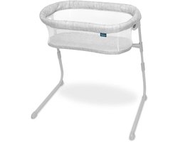Opvouwbare Co-Sleeper Wieg – Verstelbare Hoogte, Ademend Mesh, Draagbaar & Lichtgewicht – Inclusief matras en Reistas – Geschikt voor Pasgeborenen