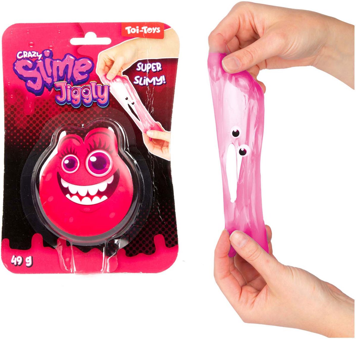 Crazy Slime Slijm Monster met Ogen