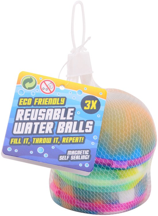 Johntoy Aqua Fun magnetische waterballen herbruikbaar 3 stuks speelgoed. van Johntoy — afbeelding 2