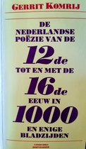 Nederlandse Poezie 12De - 16De Eeuw Pap