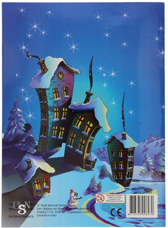 Verhaak Kerst Sticker- En Kleurboek A4