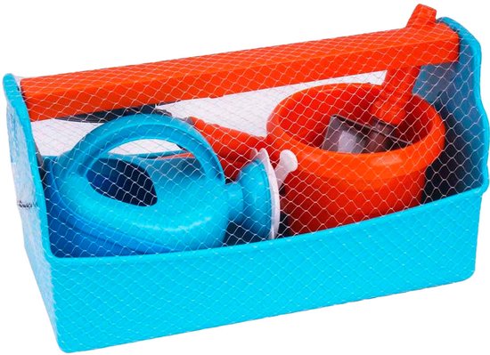 Van Manen tuin speelgoed Sun Fun kinder gereedschapsset 7-delig. — afbeelding 5