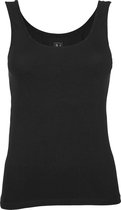 RJ Bodywear - Dames - Hemd  - Zwart - XXL