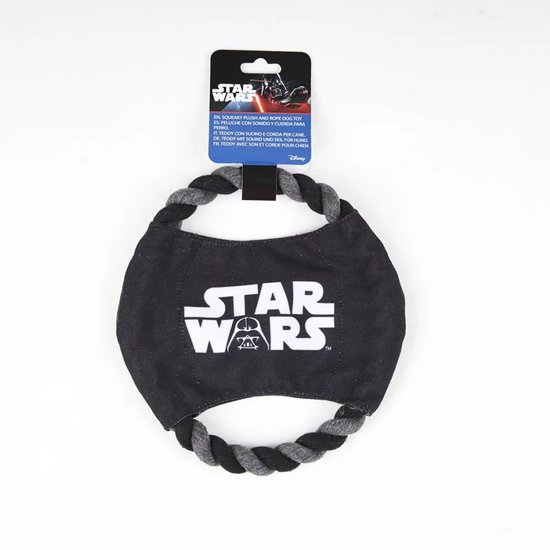Star Wars - squeaky frisbee - touw - honden speeltje - honden speelgoed - trek / gooi speelgoed