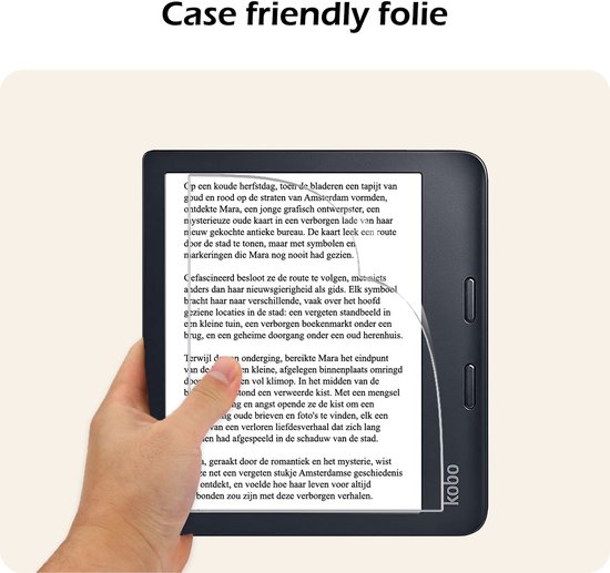 Screenprotector - Folie Geschikt voor Kobo Libra 2 Screenprotector Bescherm Folie Screen Protector Folie Telefoon - 2 PACK van Merkloos — afbeelding 5