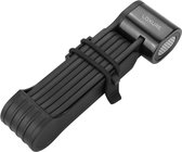 Loxure Vouwslot met Alarm - Alarmsysteem voor Fiets & Scooter - Kettingslot - Fietsalarm met Slot - 120 Decibel - Waterdicht Fietsslot