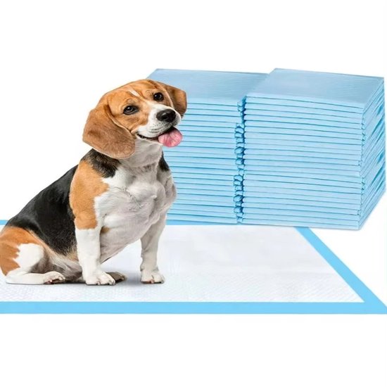 YSWOVUO 100 Stuks Trainingspads Voor Honden En Puppy's, 33 X 45 Cm Puppyonderleggers Pipi Matten Honden Lekvrij 5 Laags Design Met Sneldrogend Oppervlak 1263620625