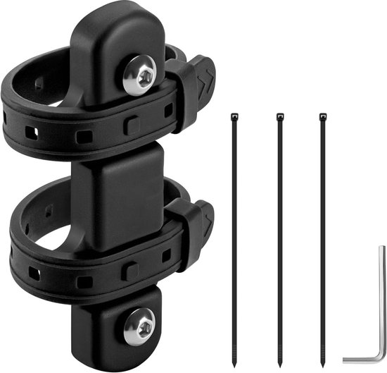 Flessenhouder voor op de fiets - Metalen klem - Instelbare grootte