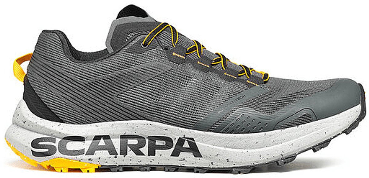 Scarpa Spin Planet Trailschoenen Heren Saffron 42 Grijs