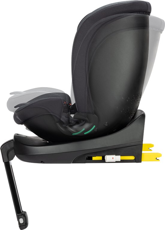 Bebeconfort EvoluFix Plus 360 i-Size - Autostoel - Tinted Black - Vanaf de geboorte tot 12 jaar oud van Bebeconfort — afbeelding 3
