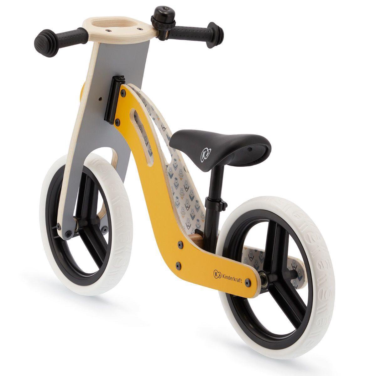 Kinderkraft Uniq Loopfiets Balance Bike Honey