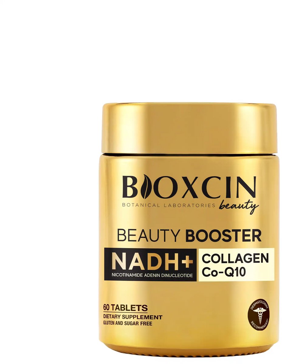 Bioxcin Beauty Booster - Collageen Supplement met NADH+ & Co-Q10 - 60 Tabletten