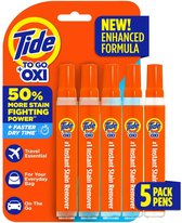 Tide To Go XXL - Détachant - Détachant contre les taches de café, les taches de thé, les taches de vin, les taches de fruits et les taches de sauce ! (5x10ML)