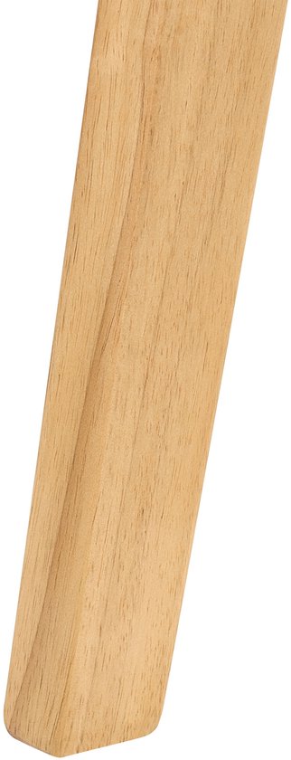 Set de 2 chaises de salle à manger HUMBLE Bois Marron Clair