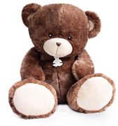 Pluche Beer - Ours Bellydou - Bruin (90cm)