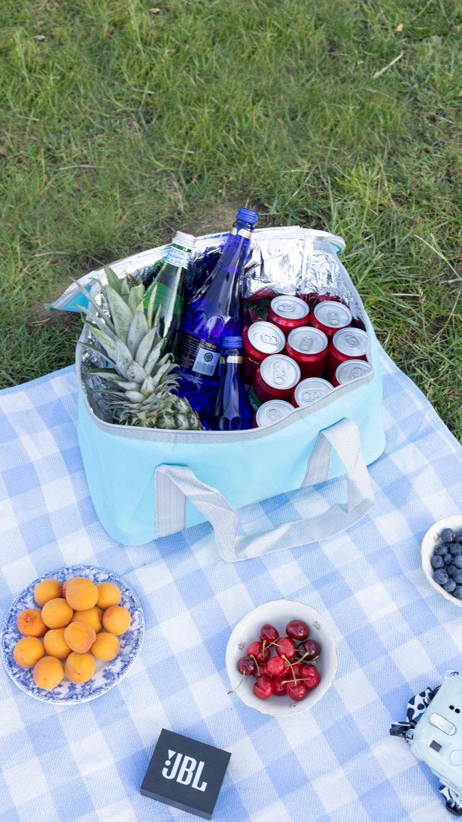 Geïsoleerde Koeltas| Lunchtas| Thermotas| 20 Liter| Picknicktas| Koeltas voor op reis met draagband| Turkoois van Merkloos — afbeelding 5