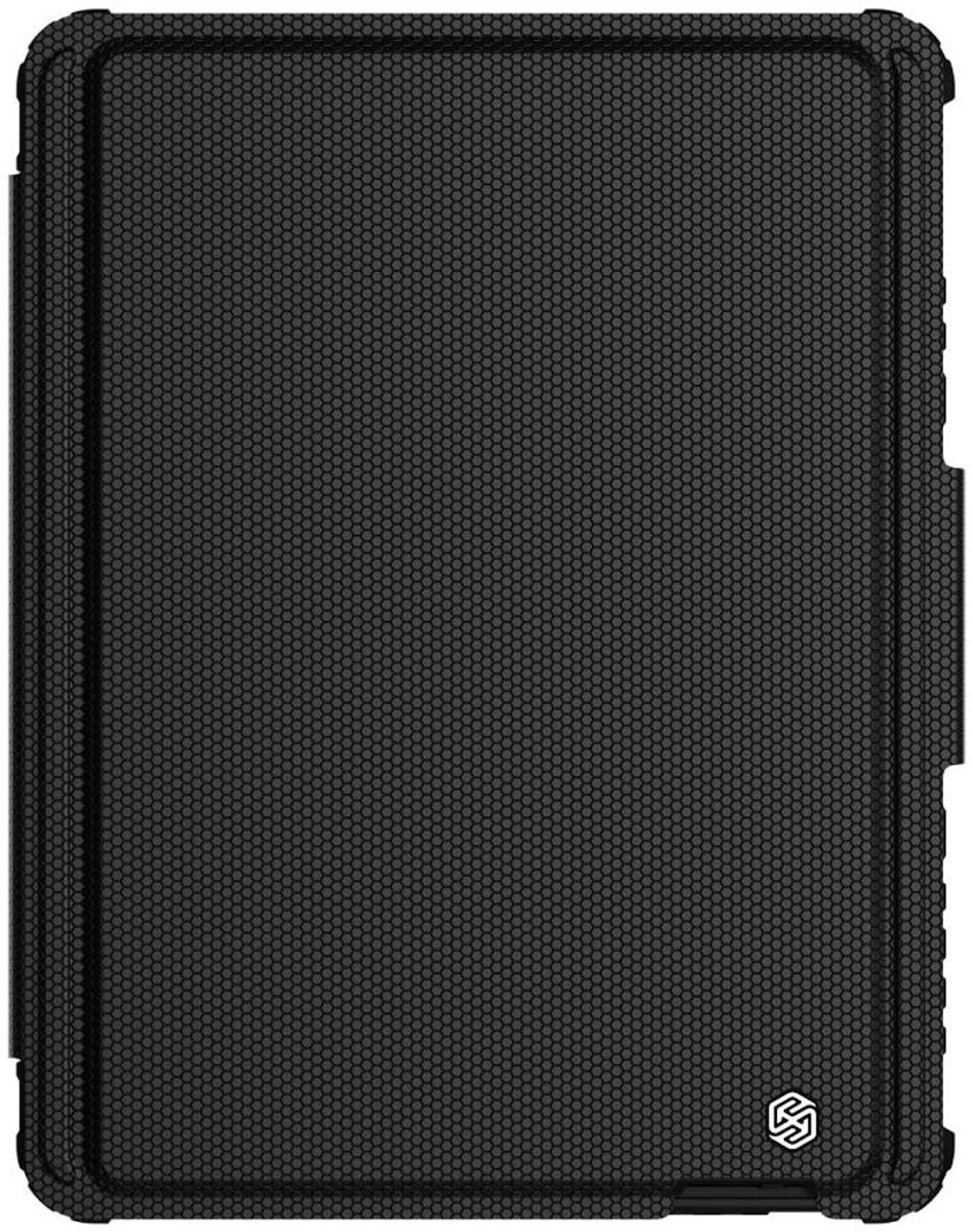 Nillkin, Hoesje geschikt voor iPad Air / Pro 11 inch - Verlicht Toetsenbord Bumper Link Series Versterkt, Zwart