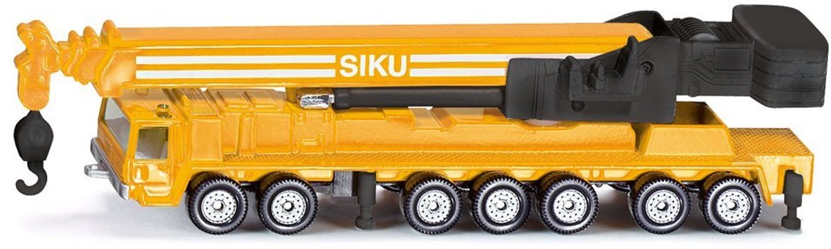 SIKU 1623, Kraanwagen Mega Lifter, metaal/kunststof, telescopische hijsarm, uitschuifbare steunen — afbeelding 5