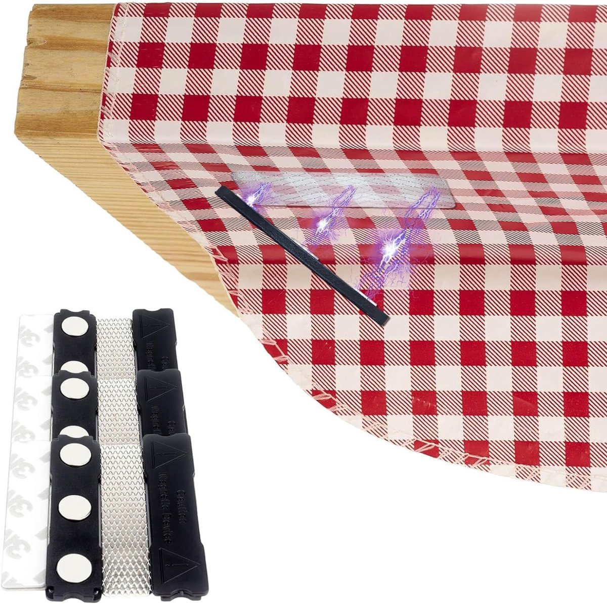 Ibenzoa® Tafelkleedgewicht Clips - Sterk Magnetisch en Veelzijdig voor Binnen en Buiten Gebruik