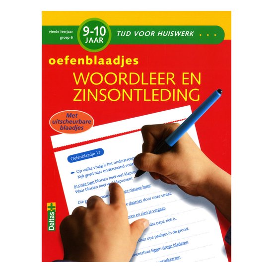 Tijd voor huiswerk - Oefenblaadjes spelling vierde leerjaar, ... - cover