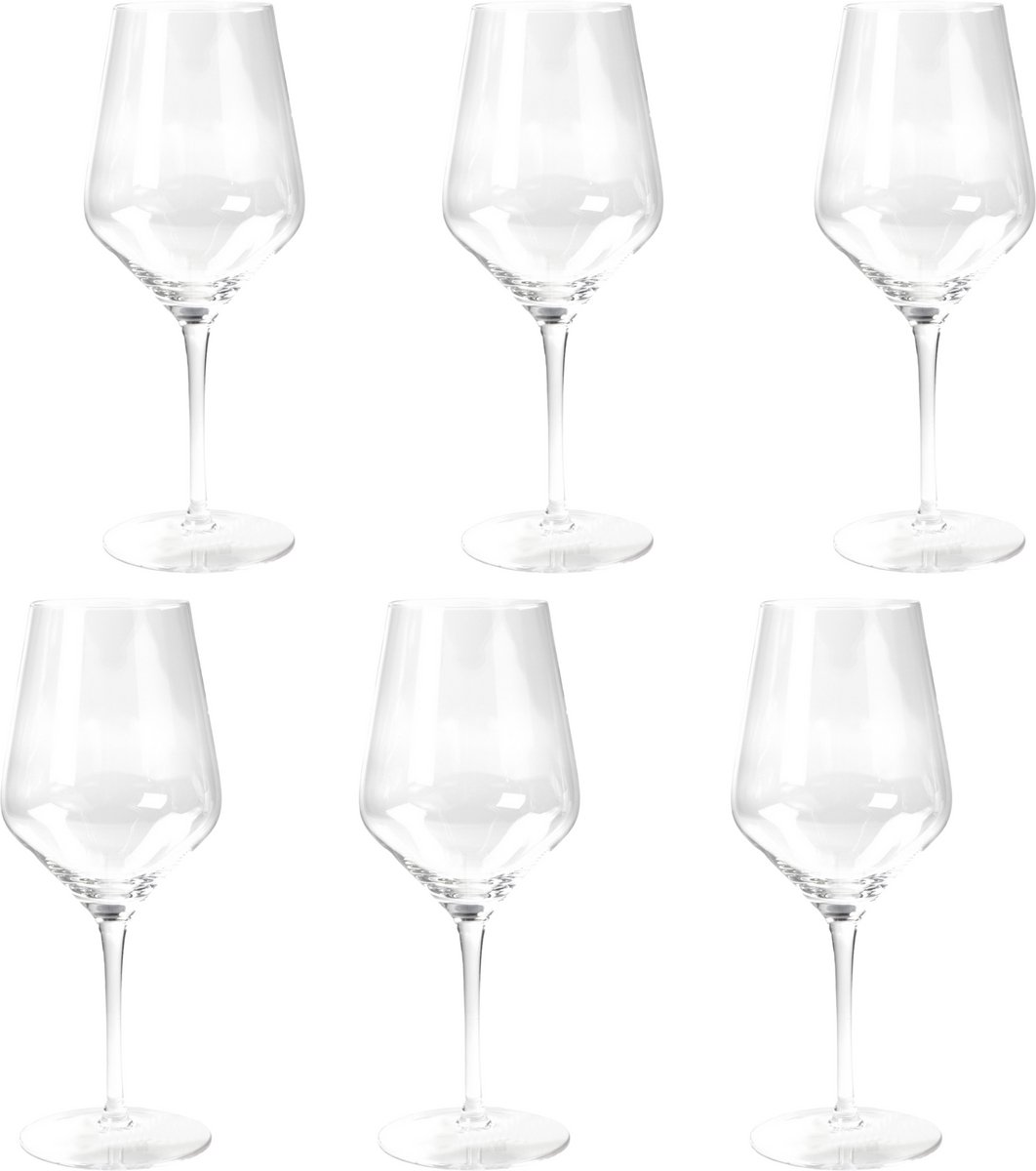 Ginza - Wijnglas 590 ml - Set 6 stuks - Rode wijnglas - Wijn - Glazen
