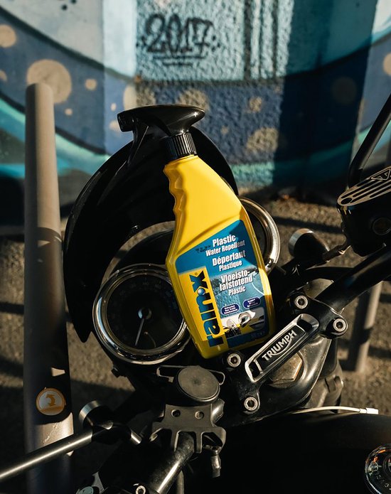 Rain-X Waterafstotend voor Kunststof 500ml – Regen Parelt Af – Voor Vizieren & Plexiglas – Bescherming Tegen Vuil
