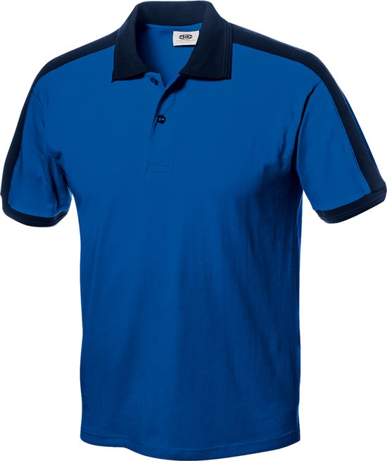 Polo de travail manches courtes SIR SAFETY HARD ROCK HOMME Bleu foncé - Stretch - 200 g/m² - 97% Katoen