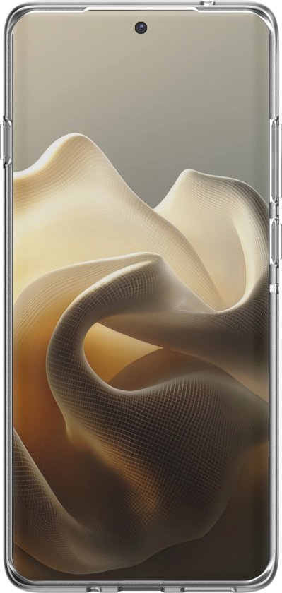 Étui Cazy avec cordon pour Motorola Edge 60 Pro - Étui flexible - Transparent